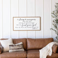 Be Strong and Couragous Wood Sign