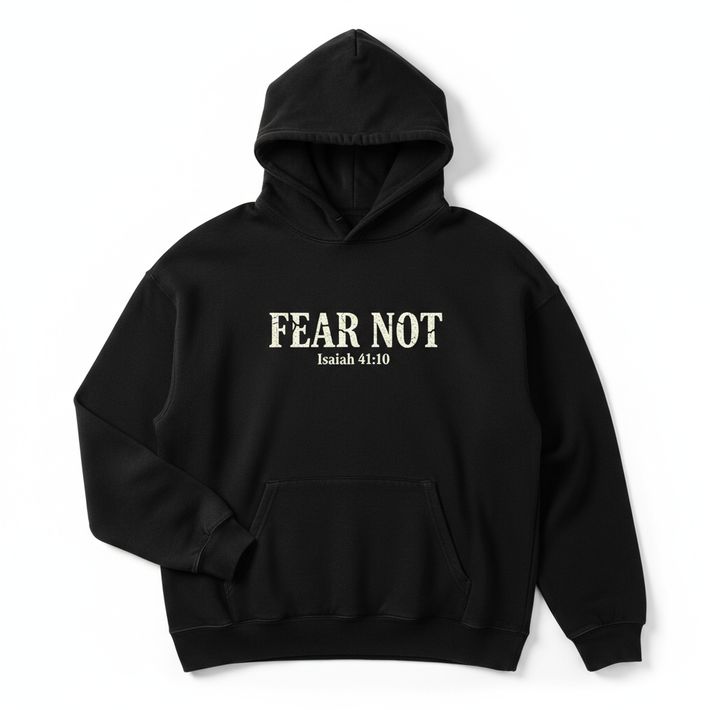 Fear Not Hoodie - Christian Streetwear